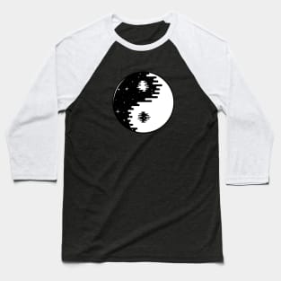 Spacey Yin Yang Baseball T-Shirt